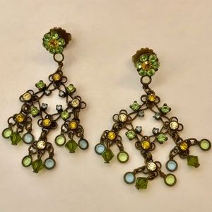 Nordstrom Sorrelli antique crystal earrings